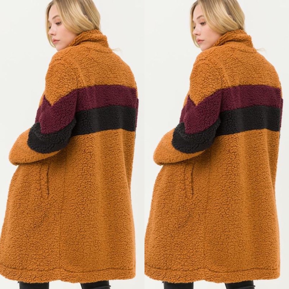 Teddy Bear Faux Fur Coat - Picture 4 of 4